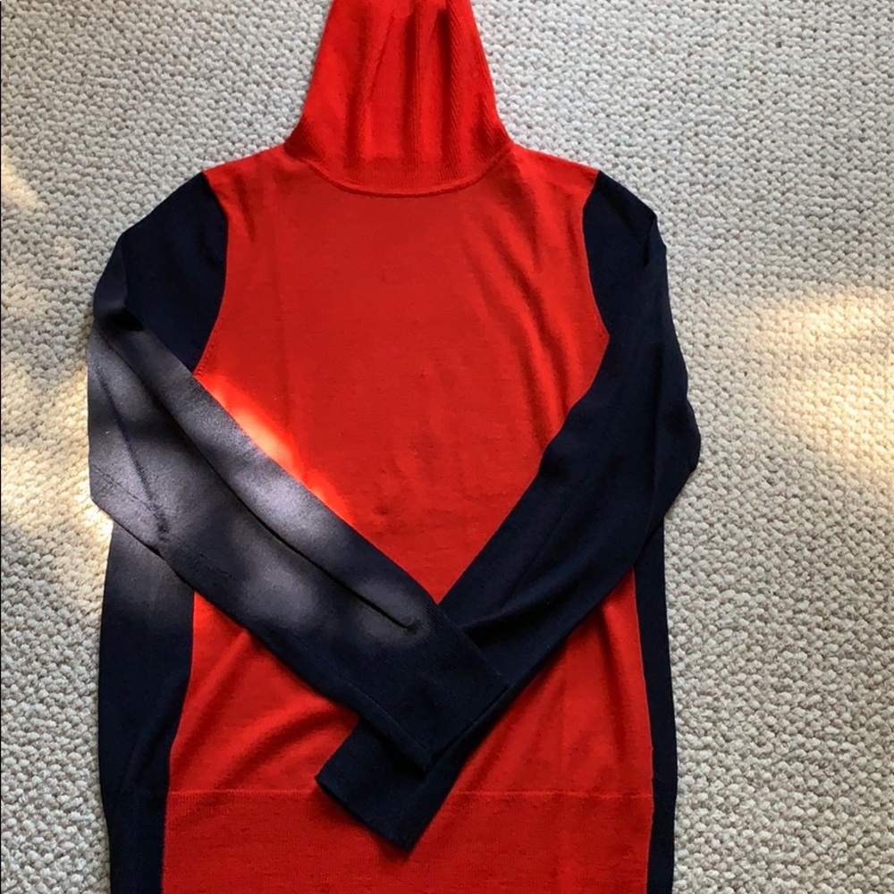 Merino wool turtleneck sweater